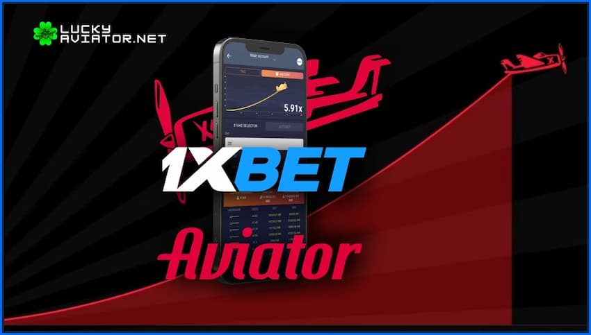  Image of instructions how to play Aviator Crash in 1xBET Casino.
