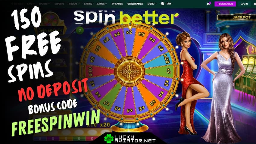 The special Spin And Win game at Spinbetter live casino is present in the photo.