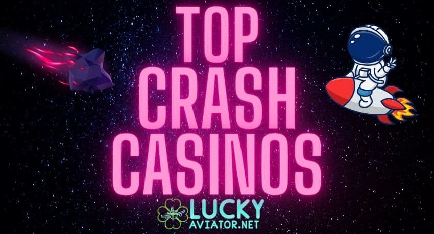 Win big at the best crash casinos online pictured.