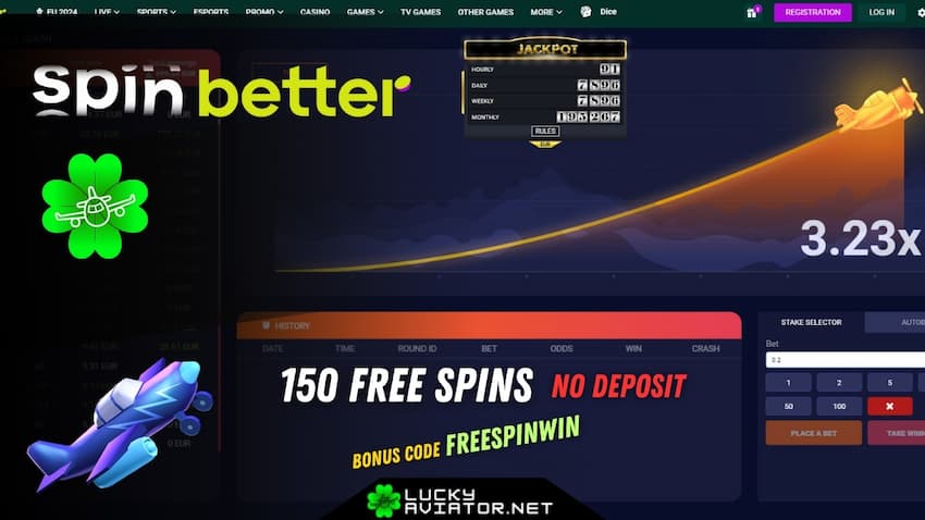 Spinbetter Casino Review and 150 Free Spins No deposit