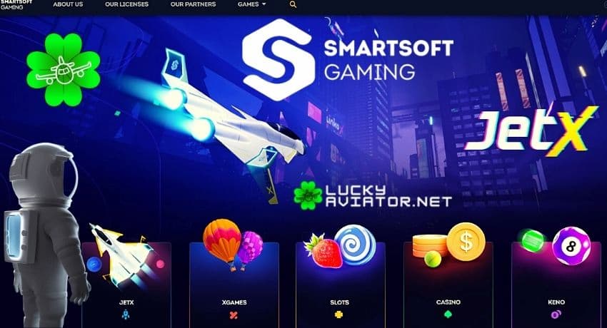 Smartsoft Gaming cuireann sé cluichí tuairteála ceasaíneo ar fáil le haghaidh eispéireas cluichíochta tuairteála spreagúil.