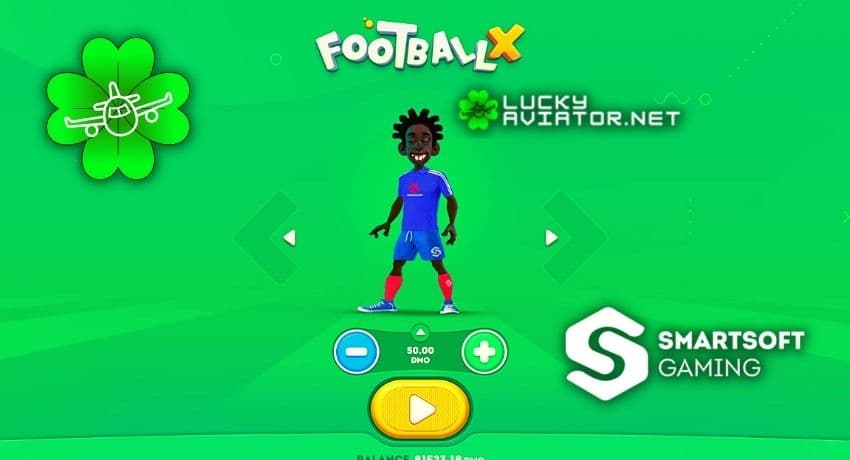 Играя Smartsoft Gaming Крэш Гейн FootballX онлайн казино