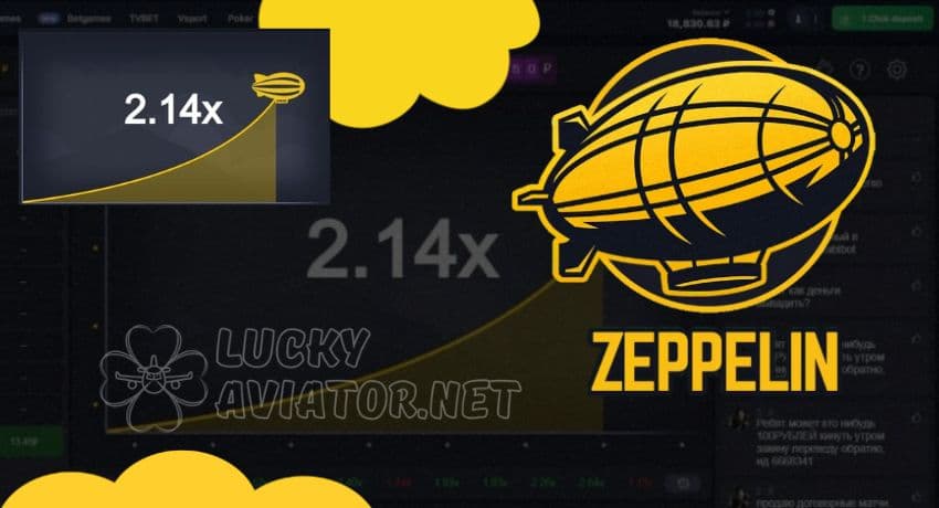 Experience the Thrill of Zeppelin Crash Game" Alt text: "Image of a player enjoying the excitement of playing Zeppelin Crash Game by Betsolutions.