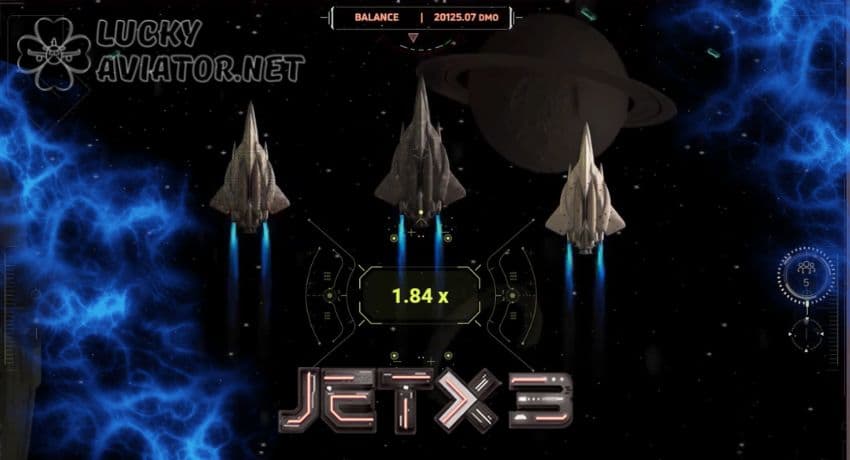 JetX3 - Бозии фароғатии онлайни садама аз ҷониби Smartsoft Gaming